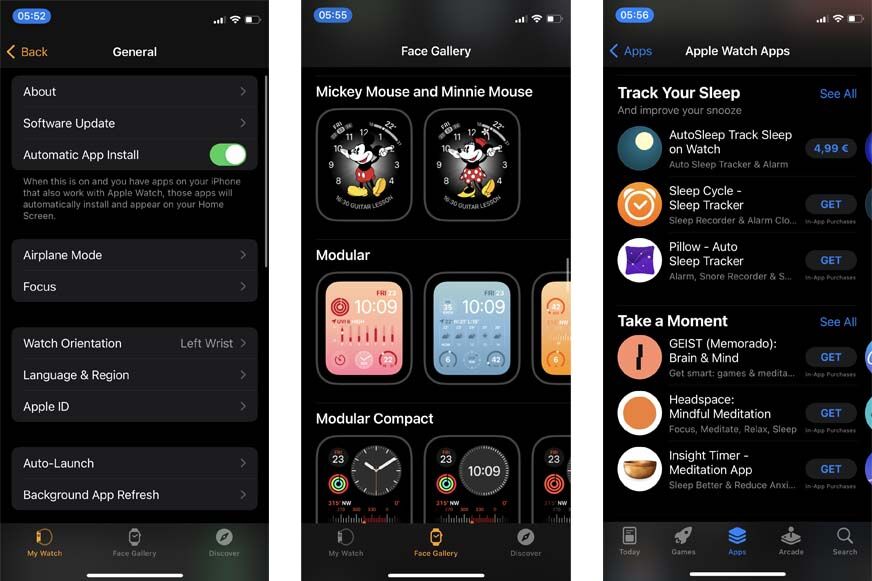 Вы можете увидеть Apple Watch SE.